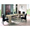 Uitschuifbare eettafel 54-252cm modern hout Hidalgo Kortingen