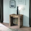 Uitschuifbare houten eettafel en console 54-252cm Tudor Aanbieding
