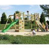 Speeltuin voor kinderen tuin glijbaan klimmen Exposure Maxi Funny Voorraad