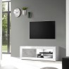 Moderne TV-meubel wit hoogglans grijs beton Diver BC Basic Catalogus