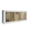 Witte en houten Tribus BW Basic dressoir met 2 deuren en 3 lades voor de woonkamer Aanbod