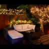 Lichtslingers 200 led-verlichting op zonne-energie kersttuin balkon feest NestX Karakteristieken