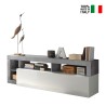 Dorian BC tv-meubel wit hoogglans grijs beton 184 cm Verkoop