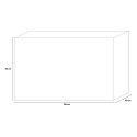 Moderne design dressoir 3 deuren buffet 156cm in zwart hout Cooper Steel Kortingen