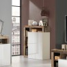 Wandmeubel woonkamer kast hout 2 deuren hoogglans wit Blume BP Aanbieding