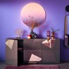 Dressoir woonkamer kast 3 deuren hoogglans grijs 181cm Vittoria GR S Voorraad