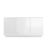 Moderne dressoir 3 deuren hoogglans wit 182cm WH M2 Aanbod