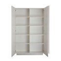 Witte glanzende kast met 2 deuren voor woonkamer of keuken Jupiter WH High Korting