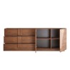 Dressoir woonkamer 241cm 2 deuren 3 lades hout Jupiter MR L1 Korting