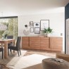 Dressoir woonkamer 241cm 2 deuren 3 lades hout Jupiter MR L1 Kortingen