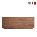 Design houten dressoir 241cm 4 deuren Jupiter MR L2 Verkoop