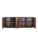Design houten dressoir 241cm 4 deuren Jupiter MR L2 Korting
