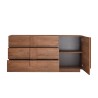 Moderne houten dressoir met deur, 3 laden, 182cm Jupiter MR M1 Korting