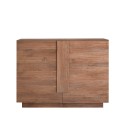Moderne houten dressoir kast voor de woonkamer, 2 deuren, 120cm breed, Jupiter MR S. Aanbod