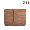 Moderne houten opbergkast woonkamer met 2 deuren 120cm Jupiter MR S Verkoop