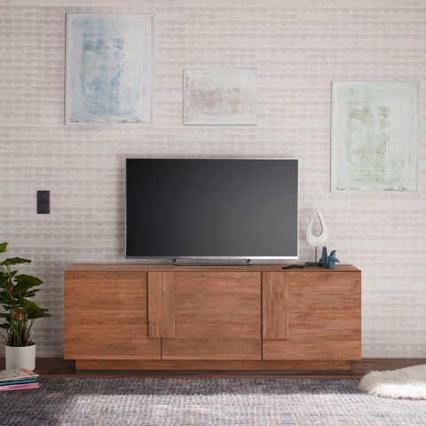 Moderne houten TV-kast met 3 deuren Jupiter MR T2 Aanbieding