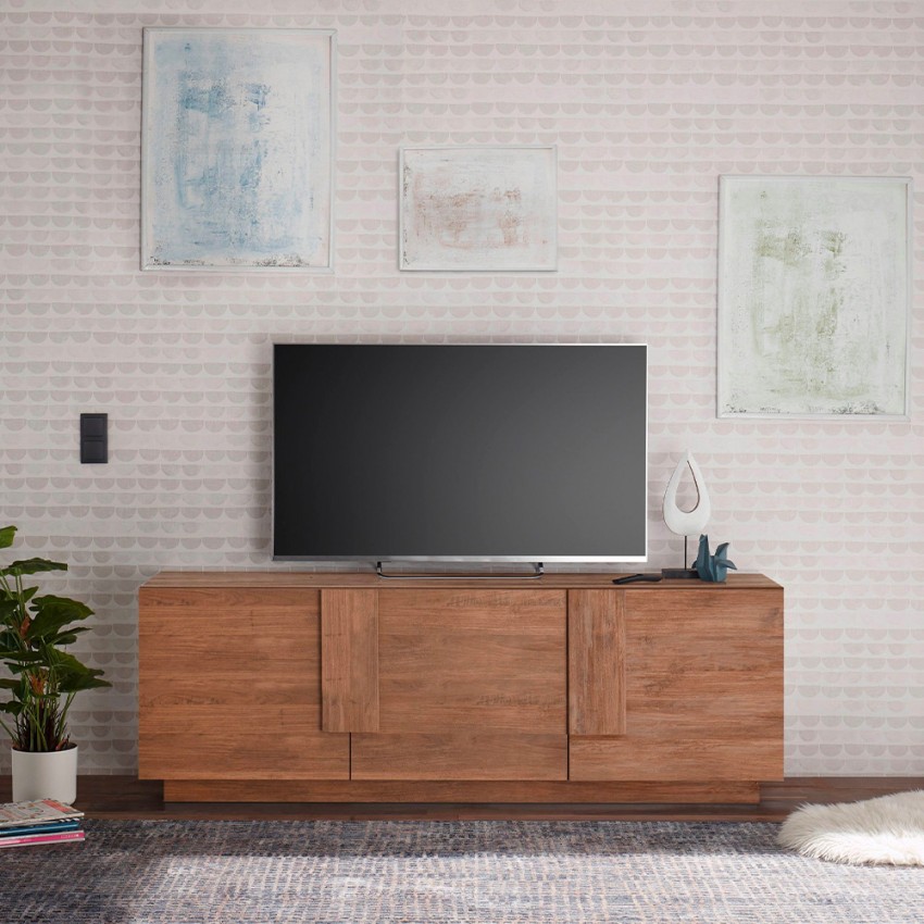 Moderne houten TV-kast met 3 deuren Jupiter MR T2 Aanbieding