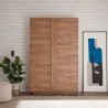 Houten kast voor woonkamer of keuken met 2 deuren, h193cm Jupiter MR High Voorraad