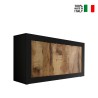 Industriële keukenkast woonkamer 3 deuren hout 160cm Modis NP Basic Verkoop