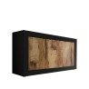 Industriële keukenkast woonkamer 3 deuren hout 160cm Modis NP Basic Aanbod