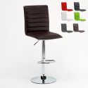 Draaibare barkruk met rugleuning Detroit Aanbieding
