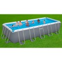 Bovengronds rechthoekig zwembad Bestway 5612B Power Steel 640x274x132 cm Verkoop