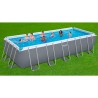 Bovengronds rechthoekig zwembad Bestway 5612B Power Steel 640x274x132 cm Verkoop
