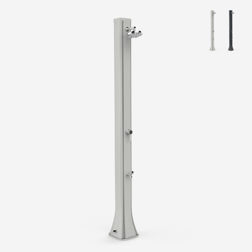 Zonne-douche tuin zwembad 36 liter met voetenwassertje Big Happy Five F620 Aanbieding