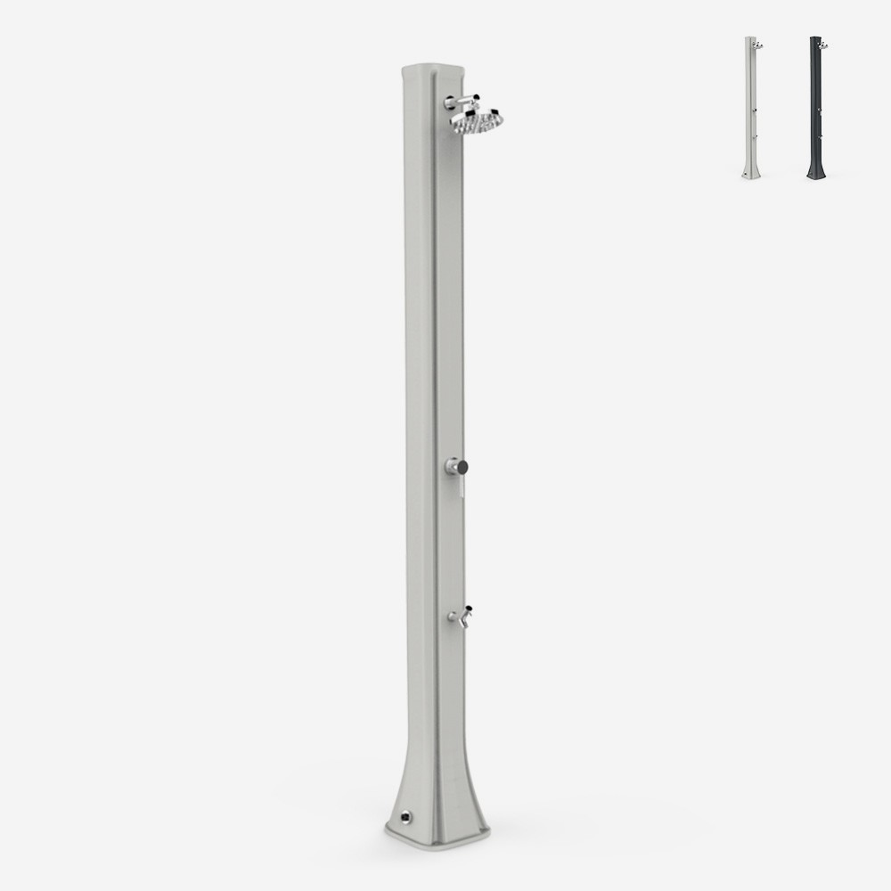 Zonne-douche tuin zwembad 36 liter met voetenwassertje Big Happy Five F620