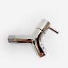 Zonne-douche tuin zwembad 36 liter met voetenwassertje Big Happy Five F620 Afmetingen