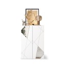 Witte hoogglans dressoir voor woonkamer of hal met 2 spiegeldeuren Elise Aanbod