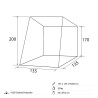 Achterkleptent VW Volkswagen Caddy 5 Pilote Brunner Aanbod