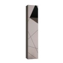 Wandhangende badkamerkolom modern hoogglans wit 1 deur Lima Aanbod