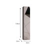Wandhangende badkamerkolom modern hoogglans wit 1 deur Lima Korting