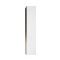 Moderne witte hoogglans badkamerkolom hangend meubel 1 deur Bove Aanbod