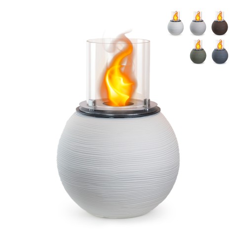 Buiten- en binnenhaard op bio-ethanol vrijstaand Ø 40 x h 54cm Botticelli Aanbieding