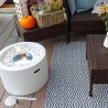 Vrijstaand bio-ethanol haard rond vuurschaal 47,5cm voor buiten tuin Rodi Kortingen