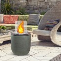 Bio-ethanol tuin haard vrijstaand design Ø 35 x h 55cm Raffaello Voorraad