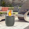 Bio-ethanol tuin haard vrijstaand design Ø 35 x h 55cm Raffaello Voorraad