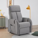 Elektrische relaxfauteuil met 2 motoren en sta-op-functie, dubbele voetensteun Riviera Karakteristieken