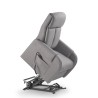 Elektrische relaxfauteuil met 2 motoren en sta-op-functie, dubbele voetensteun Riviera 
