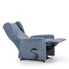 Elektrische relaxfauteuil met sta-op-functie, 2 motoren, roller, hoes Gaia 