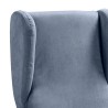 Elektrische relaxfauteuil met sta-op-functie, 2 motoren, roller, hoes Gaia 
