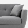 Tweezitsbank Scandinavisch design elegant modern gestoffeerd 151cm Ischa