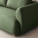 Modern 3 zits bankstel Geert, Noordse design, 196cm in groen Korting
