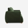Sofa 3 zits stof moderne Noordse design 196cm groen Geert