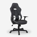 Ergonomische gaming kantoorstoel met lendenkussen Estoril Aanbieding