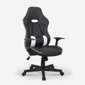 Ergonomische gaming kantoorstoel met lendenkussen Estoril Aanbieding