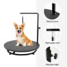 Draaibare ronde hondentrimtafel 60 cm diameter Pug Voorraad