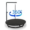 Draaibare ronde hondentrimtafel 60 cm diameter Pug Keuze
